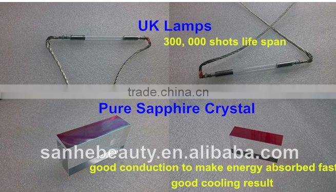 e-light ipl/ipl shr/ ipl hair removal beauty equipment&machine/CE approved/big power and big spot SHR