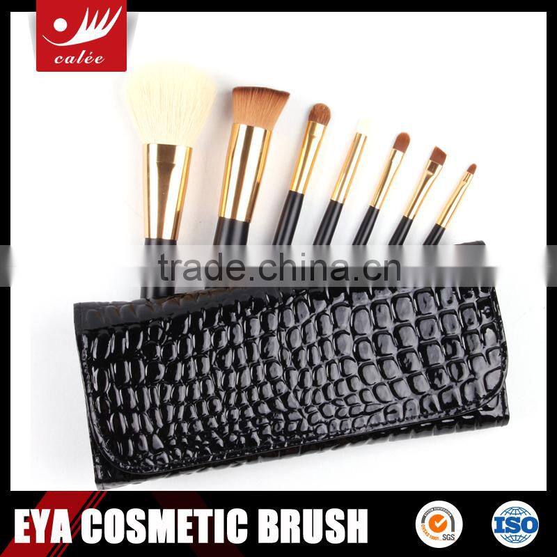 7pcs Mini Makeup Brush Set with Hand bag