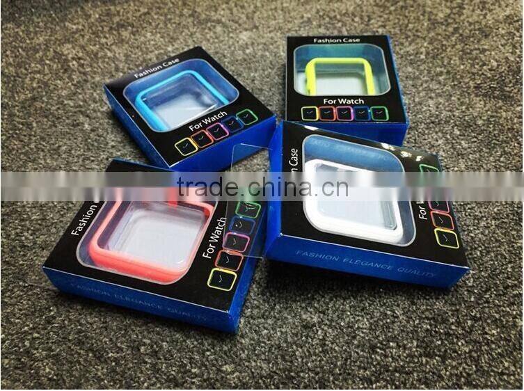 PC shock proof Protective cover For iwatch 38MM 42MM Skin Cover Case For Apple Watch