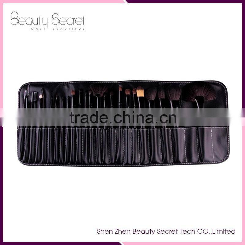 Private label 24 pcs makeup brush set for cosmetis