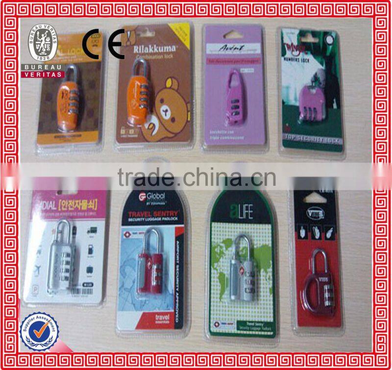 Package well 3 Digits Combination Lock