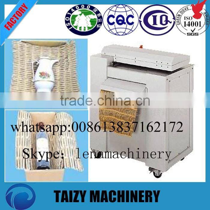 Single shaft paper carton crushing machine/scrap foam shredder