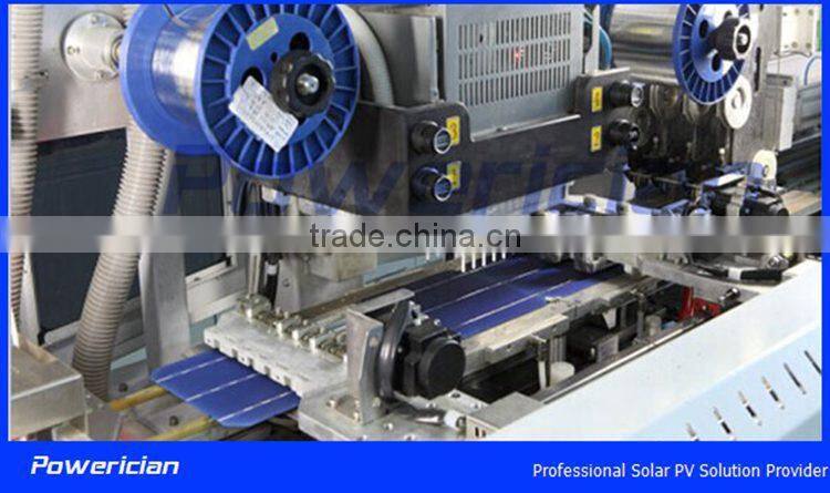 Powerician 110W 18V Poly Solar Panels Polycrystalline Silicon PV Module For 12V Home System Led Lights