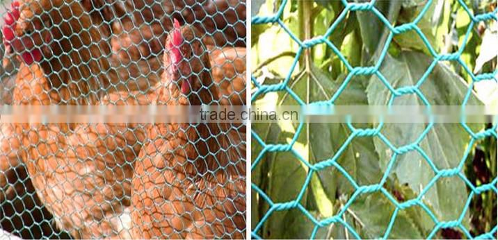 PVC coated hexagonal wire mesh / wiremesh panel / hexagonal wiremesh fencing