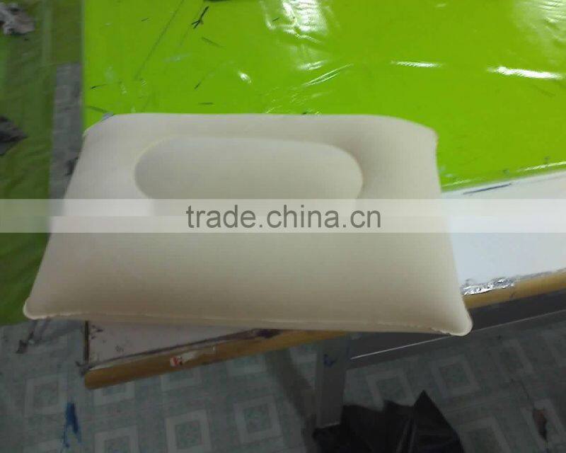 pvc inflatable travel pillow