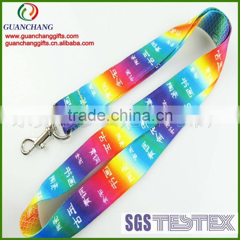 OEM custom yoyo badge reel id card holder lanyard strap