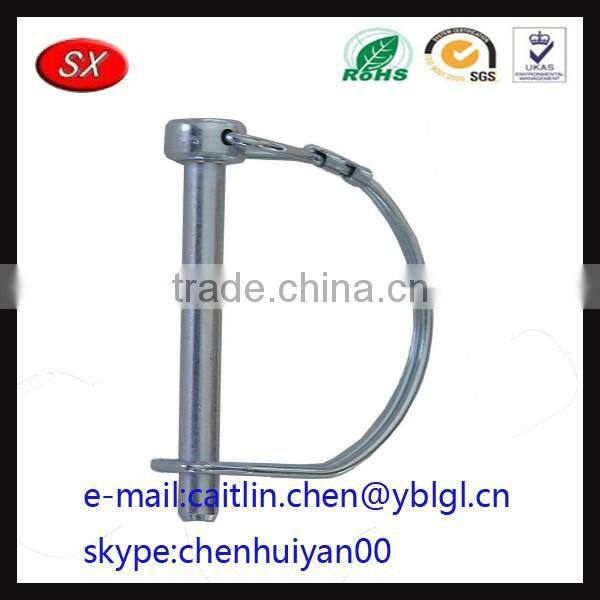 China Hardware Factory polishing Round Locking Shaft Pin 1/4" x 1-3/4"