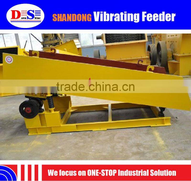 Vibrating Feeder 20 to 450 ton per hour feeding capacity good price for sale