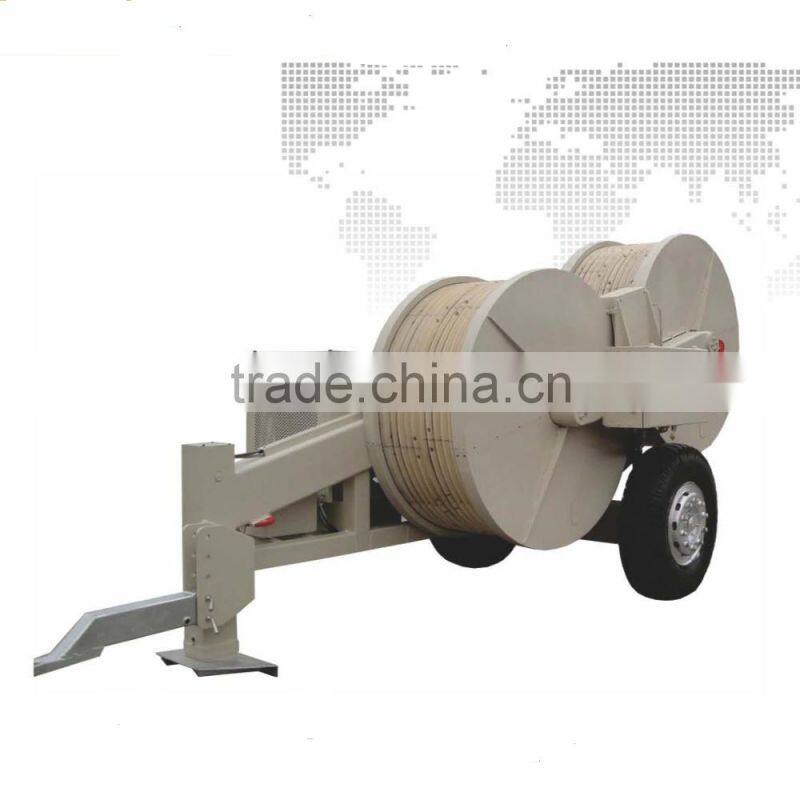 2*35KN Hydraulic tensioner machine for stringing conducts and earthwire