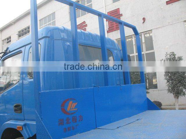 DongFeng flat deck truck for machine transportation
