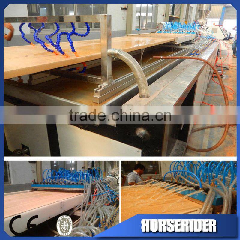 machine for producing wpc wall panels/co-extrustion wpc/wood mdf production line
