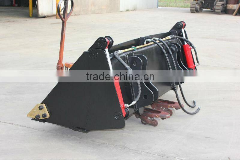 brand new HCN 0104 series wheel loader attachment 4 in 1bucket