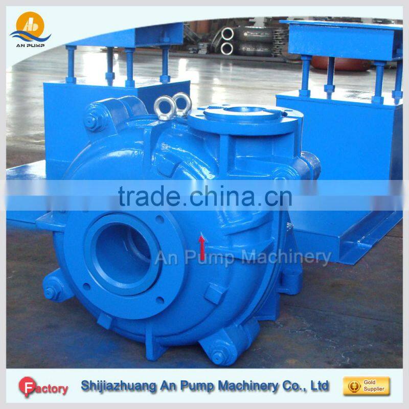 Diesel engine slag slurry pump price with gear box