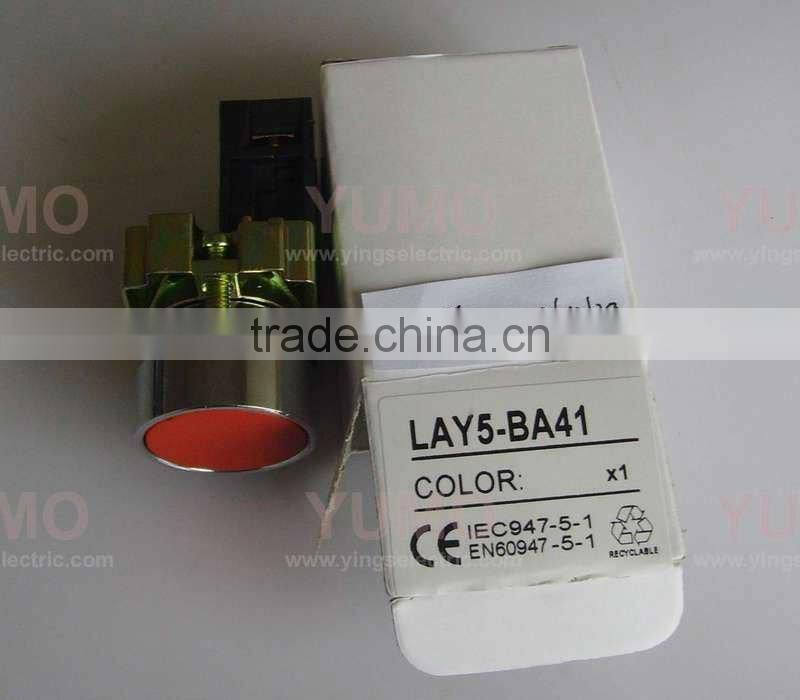 Push Button plastic bezel pushbutton switchLAY5-BA41