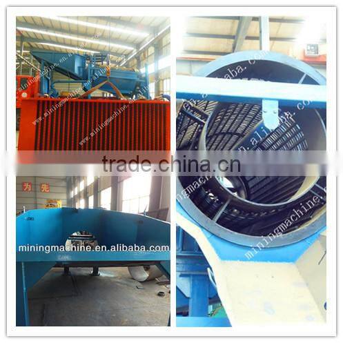 Large Capacity High Efficient KD Series Alluvial Gold Trommel for Sale