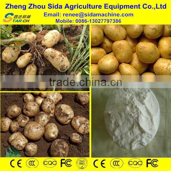 Input Capacity 50-100t/day Potato Starch Making Machine in Ukraine/Russia