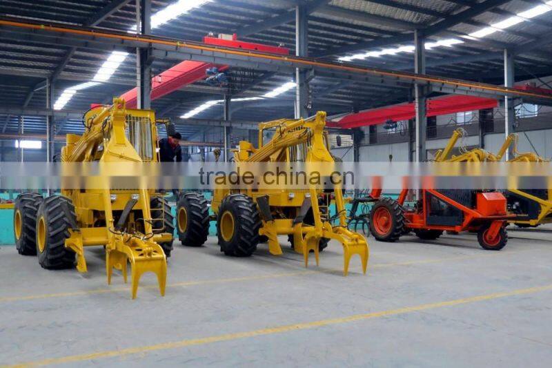 qz-7600 sugar cane loader with grass fork and wood fork