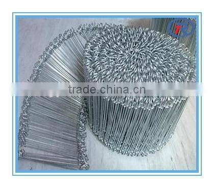 tensile strength electro galvanized loop tie wire/bar tie wire made in china