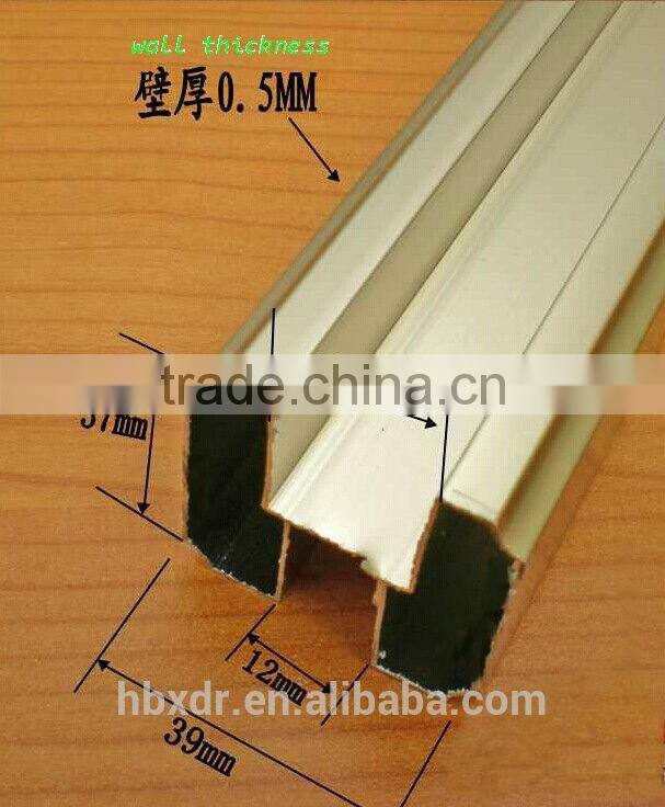 China xindongrui aluminum profile factory high quality aluminum profile for the Toilet partitions