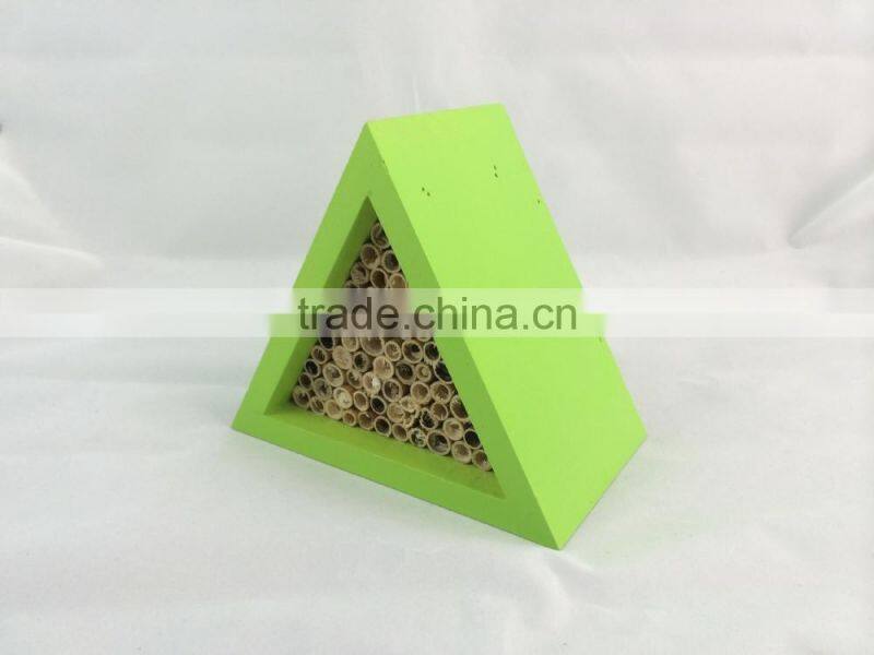 Small Hanging Manufacturer Decorated Eco-friendly Wooden Insect House