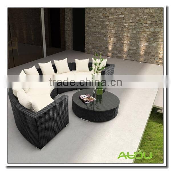 Aluminium Round Exotic Sectional Sofas