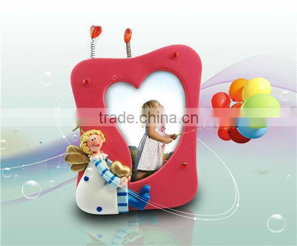 Heart shaped photo frames, resin frame