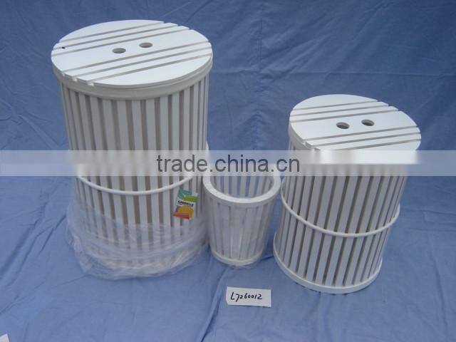 Wood Laundry Basket for Dirty Clothes