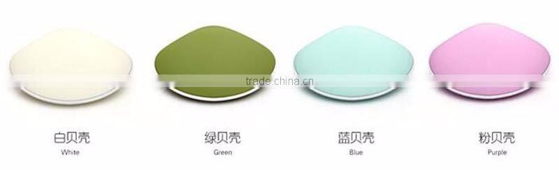 Shell charge hand warmer Portable mini hand warmer Electric heating treasure with mobile power supply and electric torch
