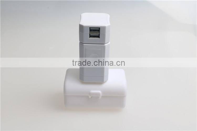 The Most Important travel accessory Unviersal Travel Adapter Charger with double USB port of 1000MA