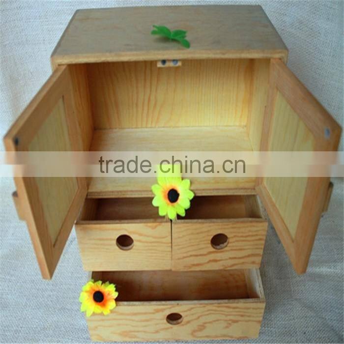 Wooden crafts Recycled solid reclaimed wood ambry furniture for New design