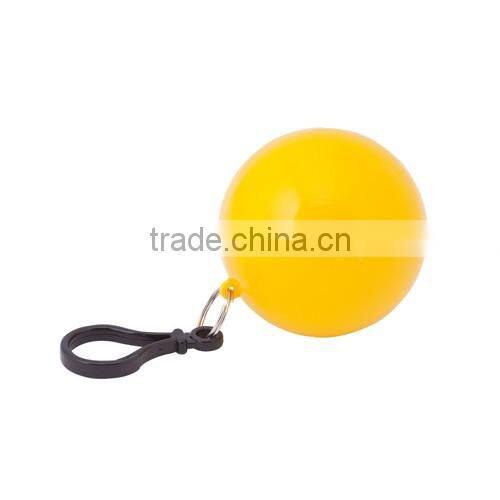 foldable child poncho raincoat in round plastic box