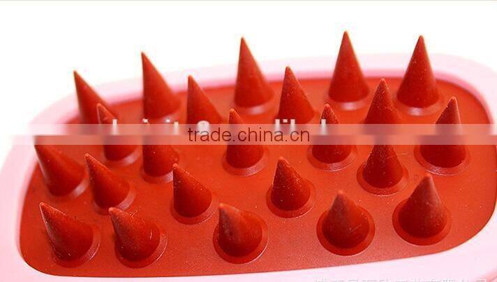 CY108 Pet Comb Mucous Wool Implement Silicone Comb Cat and Dog Fur Cleaner Pets Hair Comb