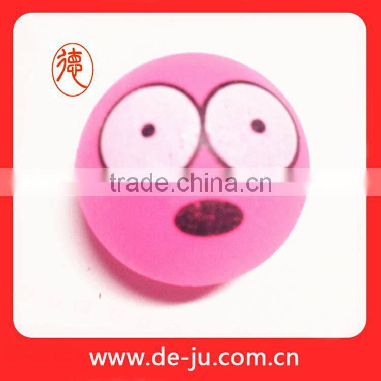Summer Beach Face Pink Human Bouncy Ball