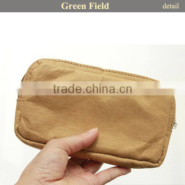 High qualtily craft paper cell phone bag,wash paper cell phone bag