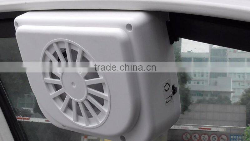 New Arrival Solar Car Exhaust Fan For Car Auto Evaporative Air Cooler Cooling Air Vent Cooler New