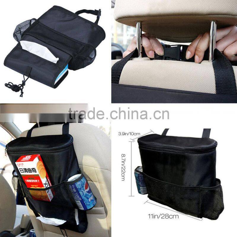 creative folding Auto on-board kids Back Seat Car Storage Bag Organizer