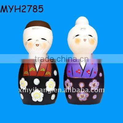 ceramic korean wedding Doll