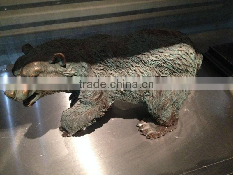Casting Brass Bronze Bear Statue Sculpture