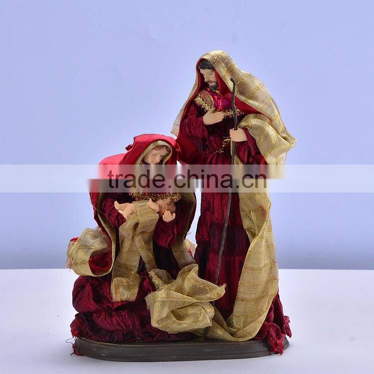 Custom Christmas decoration nativity set figurine
