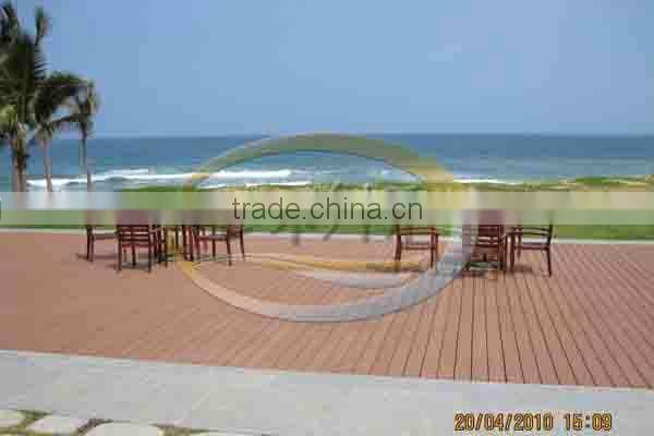 wpc wood flooring thickness 25 mm decking floor