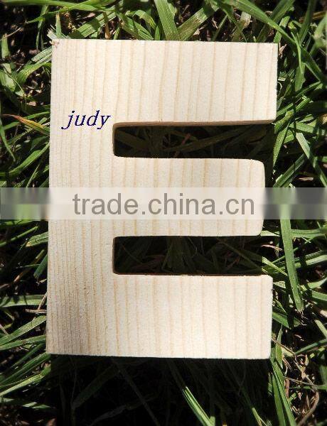 Decorative small wooden craft alphabet letters Wholesale