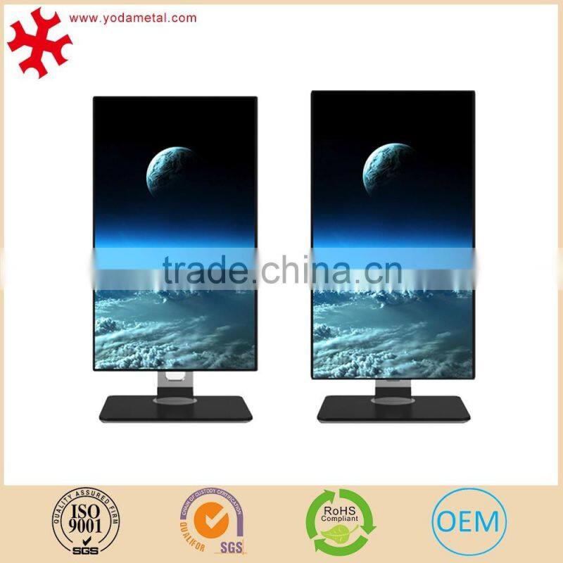 2016 Fashionable Aluminum Monitor Base Stand with Mirro and High Glossy Finish