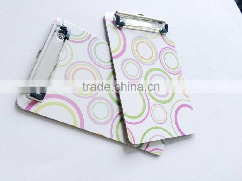 Butterfly clip A5 writing clipboard