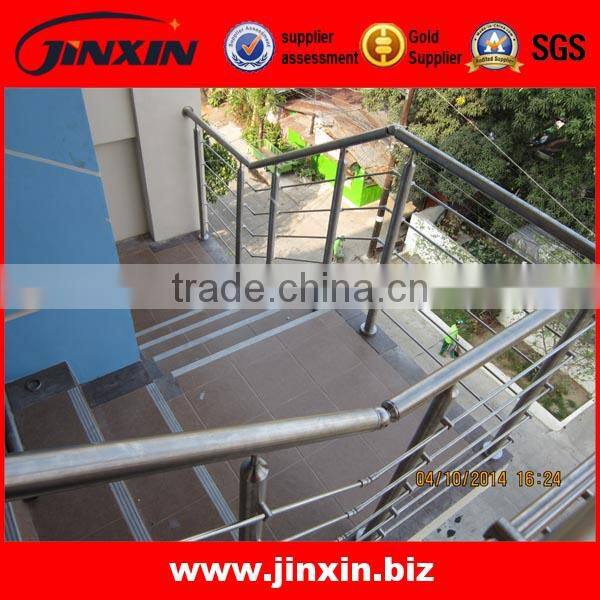 Stainless Steel Prefab Metal Interior Stair Railing