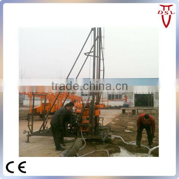 100-200m mounted water well drilling rig