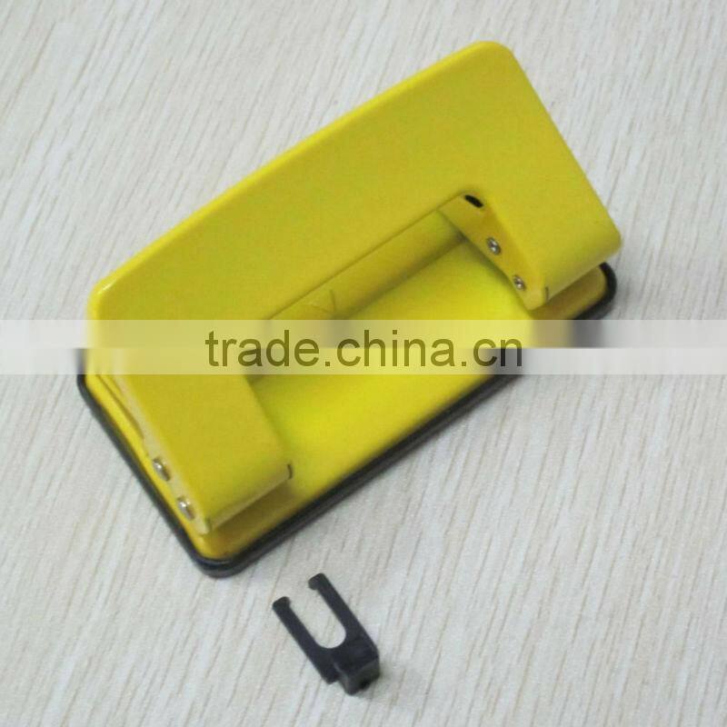 2014 office colorful 2 hole punch,novelty metal two hole paper punch