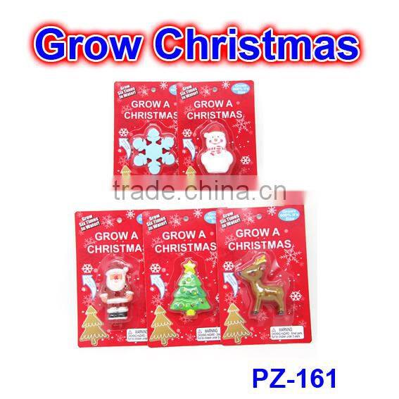 Magic Water Growing Christmas Toys/Santa Clause/Snowman