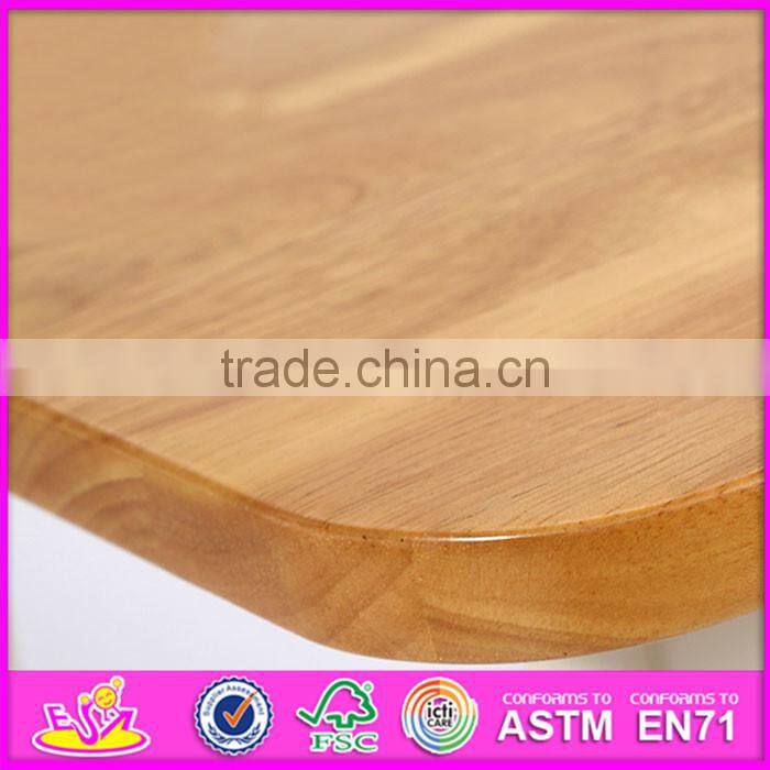 2016 new design baby wooden study desk., fashion kids wooden study desk, popular chidlren wooden study desk W08G179