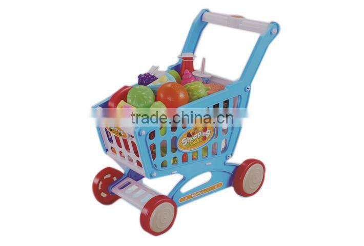 Fashion Kitchen Set Diy Cooking Children Supermarket Shopping Kitchen Toys
