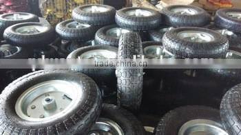 4.00-6 strong wheelbarrow pneumatic rubber wheel